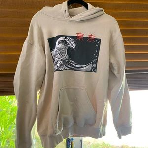 S JAPANESE PRINT HOODIE